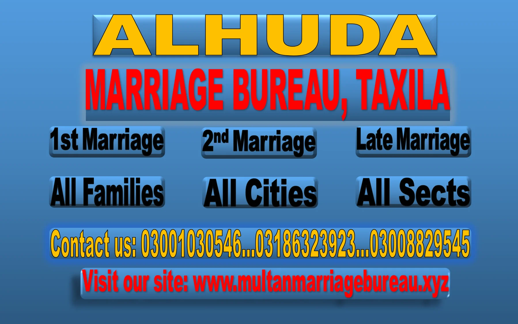 marriage bureau taxila