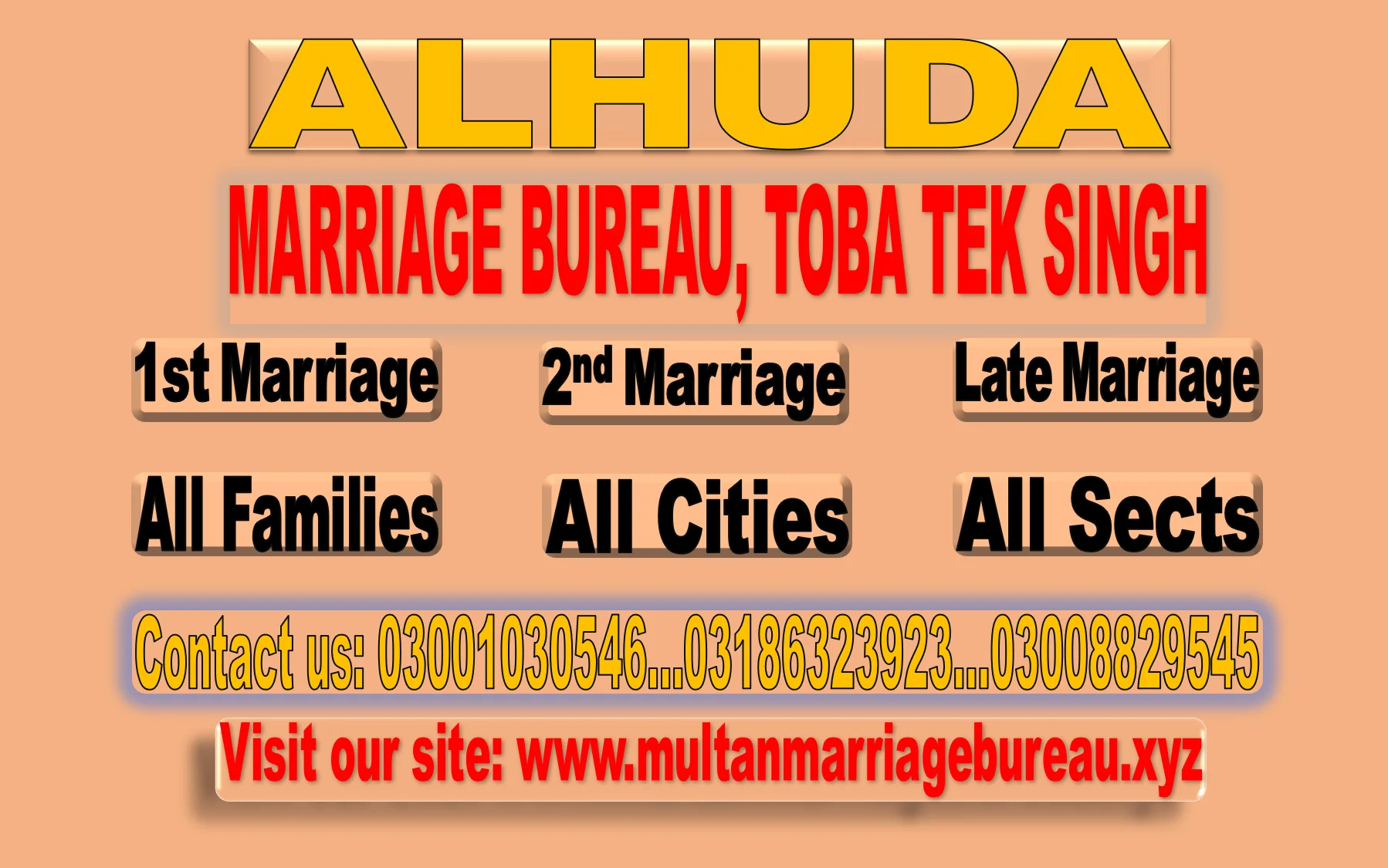 marriage bureau toba tek singh