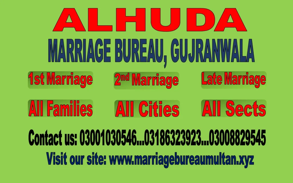 marriage bureau gujranwala